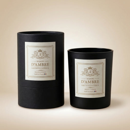 Maison d'Ambre - Bougie Parfumée Fruits Confits