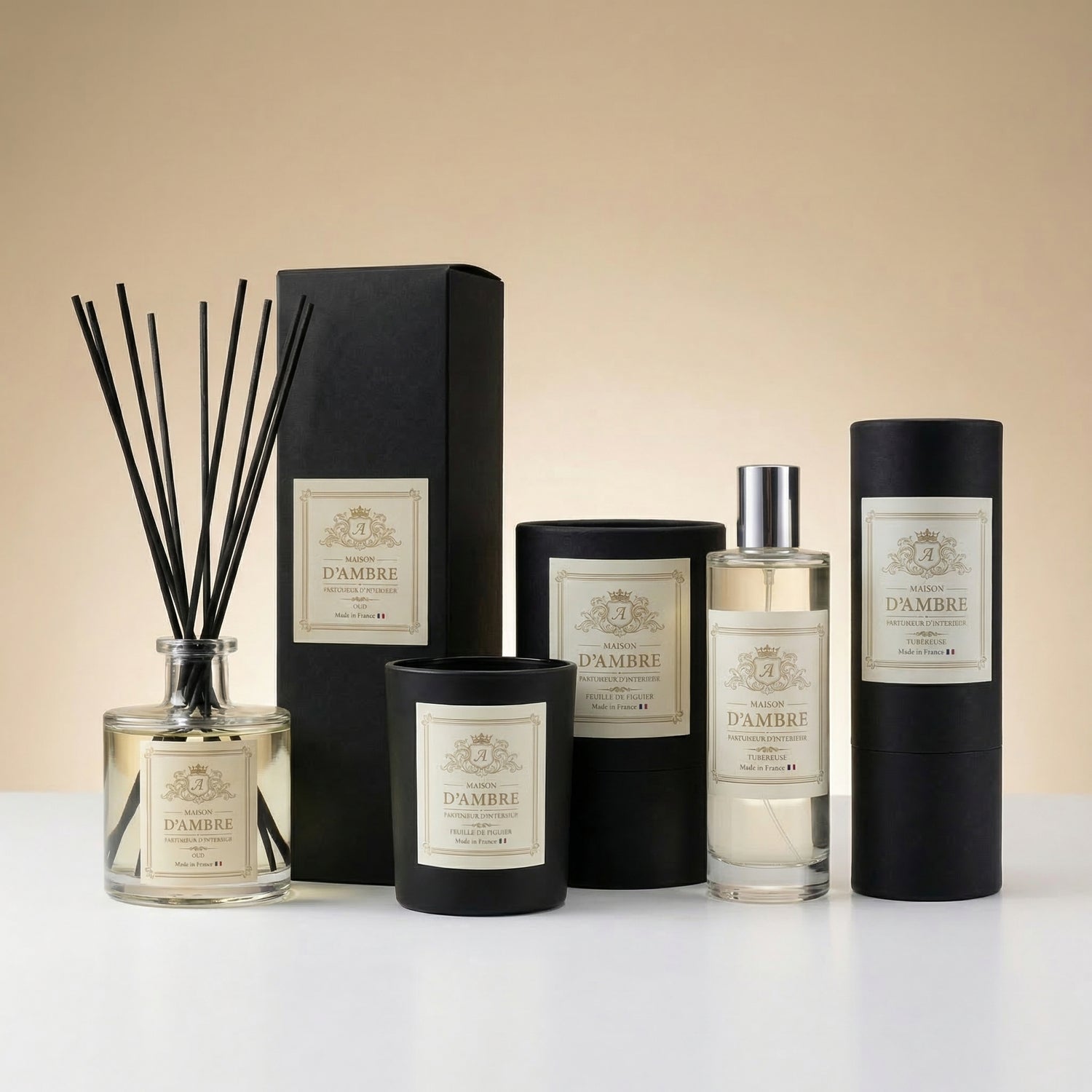 Pack des 3 produits (Bougie+Spray+Diffuseur)